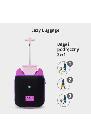 Micro Luggage Eazy Violet - wielofunkcyjny gadżet podróżny